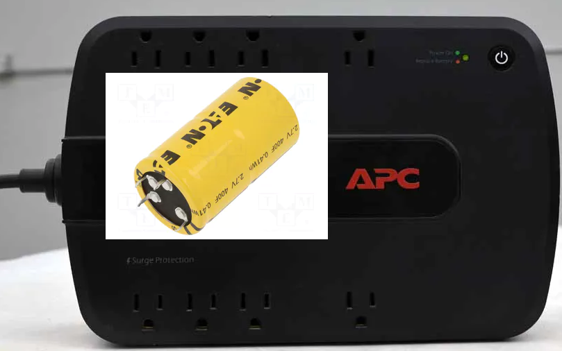Battery back up converted to super supercapacitors.